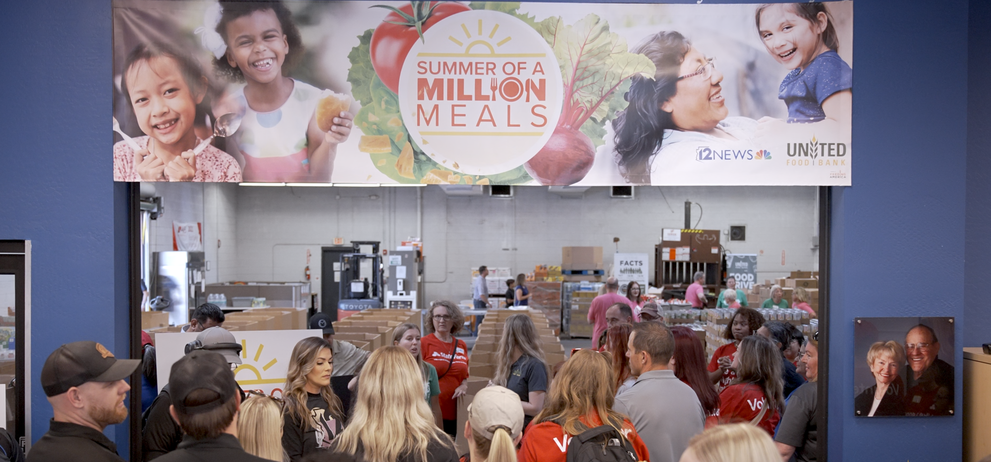 United Food Bank’s Food Drive Friday Launches ‘Summer of a Million Meals’ Campaign