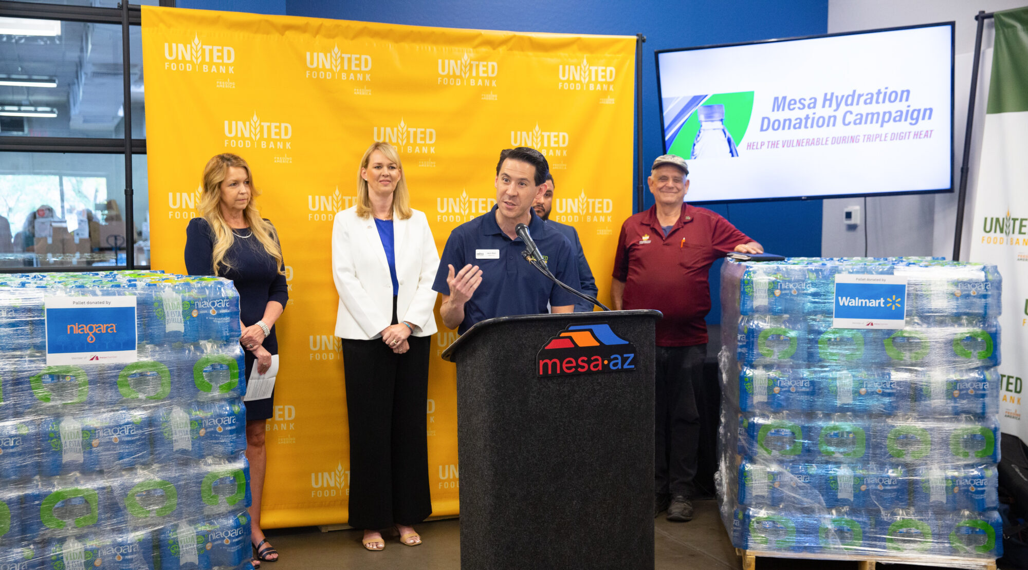 Mesa Unites: Hydration Drive Kicks Off to Beat the Heat