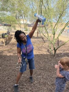 Bubble fun at Neighbor's Pantry