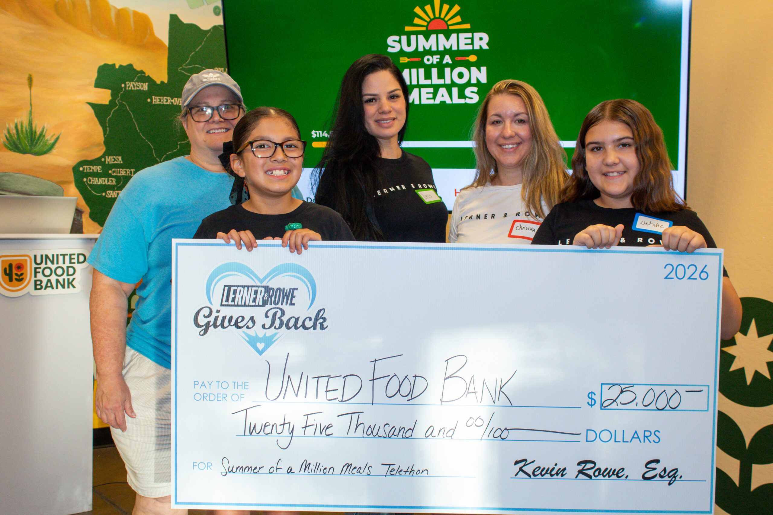 Lerner & Rowe Joins the Fight Against Hunger